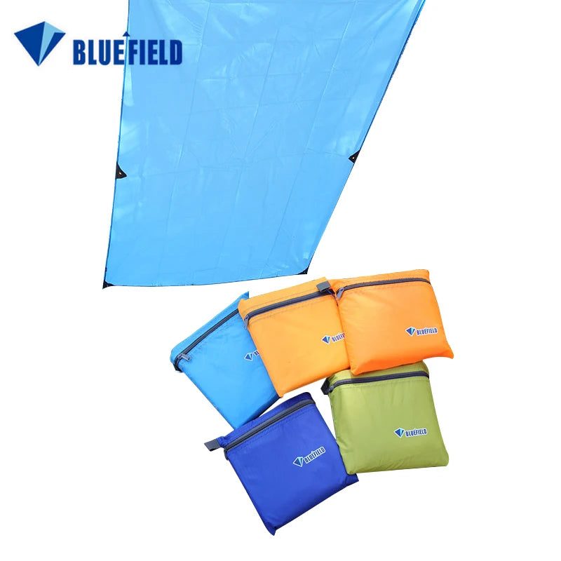 Bluefield Sun Shelter Camping Mat Beach Tent Tarp Mattress Awning Canopy For Hiking Travel Picnic