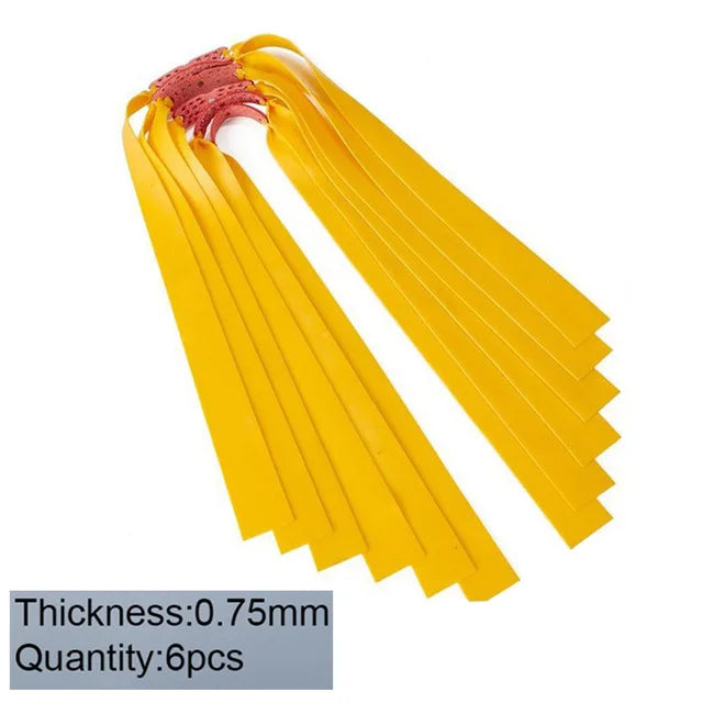 High Precision Aiming Slingshot Hunting Resin Slingshots with Flat Rubber Band for Outdoor Laser Aiming Shooting Game, Hunting