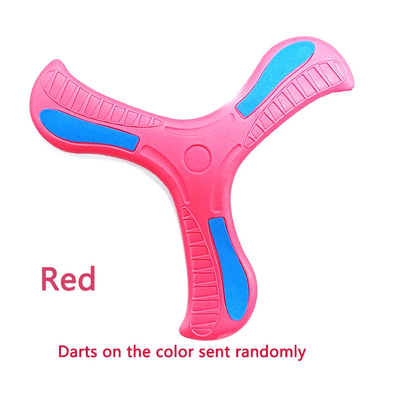 Boomerang Toy Three-leaf Cross Outdoor Flying Disc Games Adult-kids Interactive Sports Toys for Children Decompression Gift