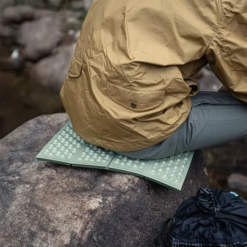 Camping Mat Ultralight Folding Mini Mat Portable Foldable Picnic Pad Tent Sleeping Pad Outdoor Hiking Beach Mat