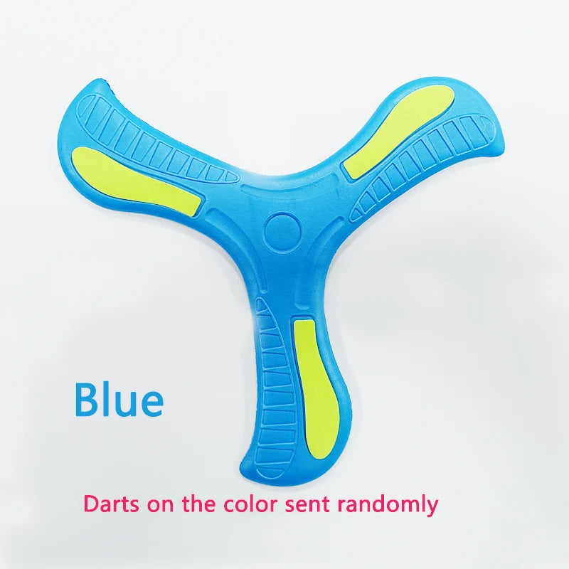 Boomerang Toy Three-leaf Cross Outdoor Flying Disc Games Adult-kids Interactive Sports Toys for Children Decompression Gift