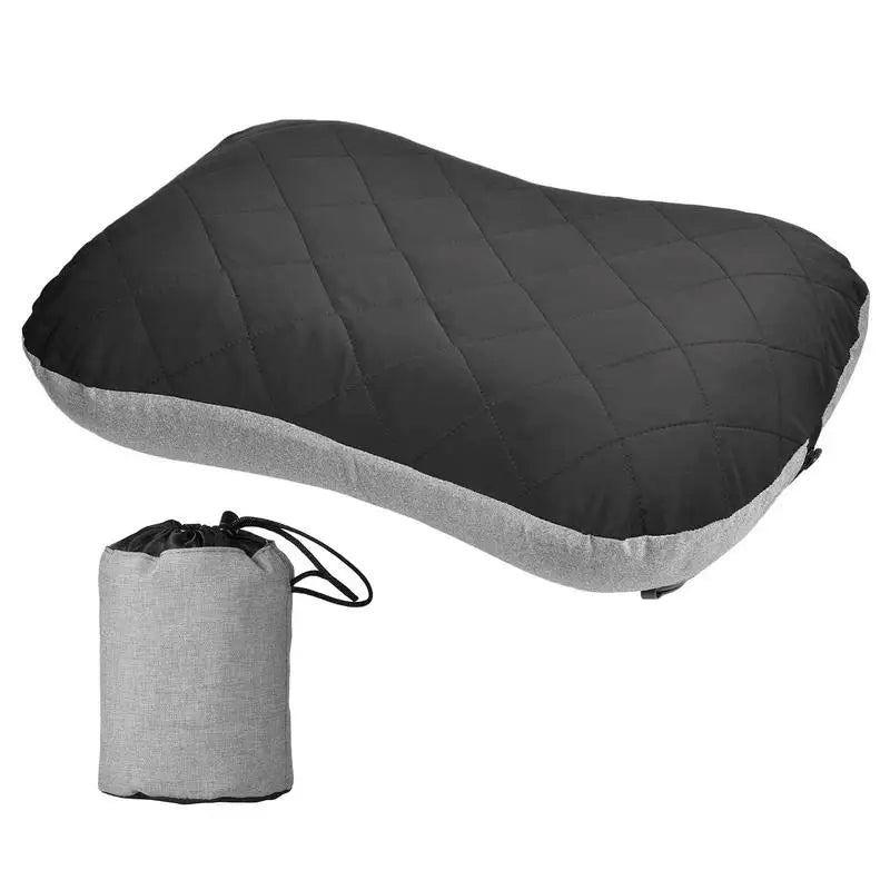 Camping Pillow Ultralight Inflatable Cushion Travel Pillow For Neck Lumbar Support Camping Hiking Square Inflatable Pillows