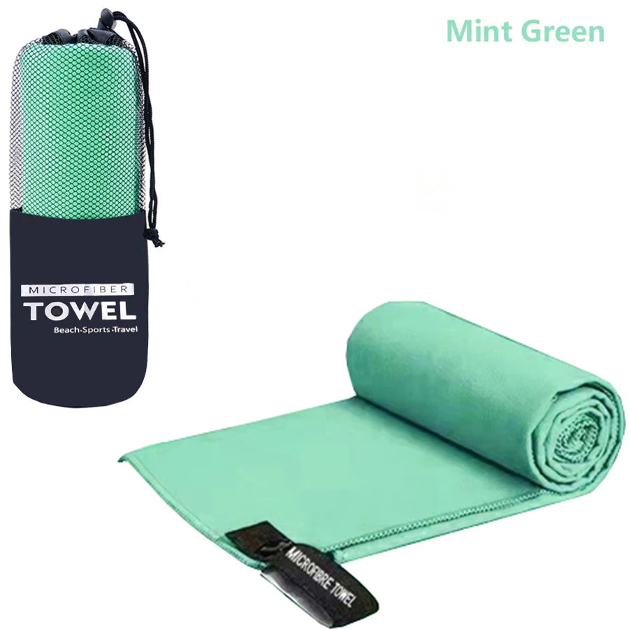 Quick-Drying Camping Hiking Towel 40x80CM Basketball Yoga Gym Fitness Outdoor Riding Running Workout Beach Sports Towels