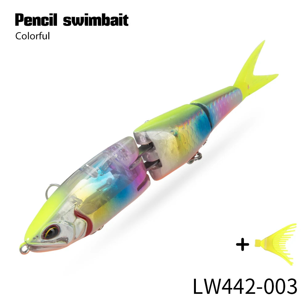Hunthouse Swimbait Armajoi Pencil Minnow Three Sections Hard Bait 140mm 22g 25g Exsence Shallow Wobbler Topwater Saltwater Fish