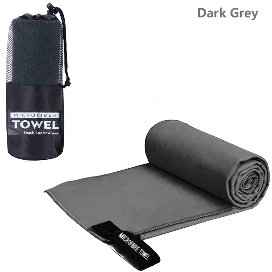 Quick-Drying Camping Hiking Towel 40x80CM Basketball Yoga Gym Fitness Outdoor Riding Running Workout Beach Sports Towels