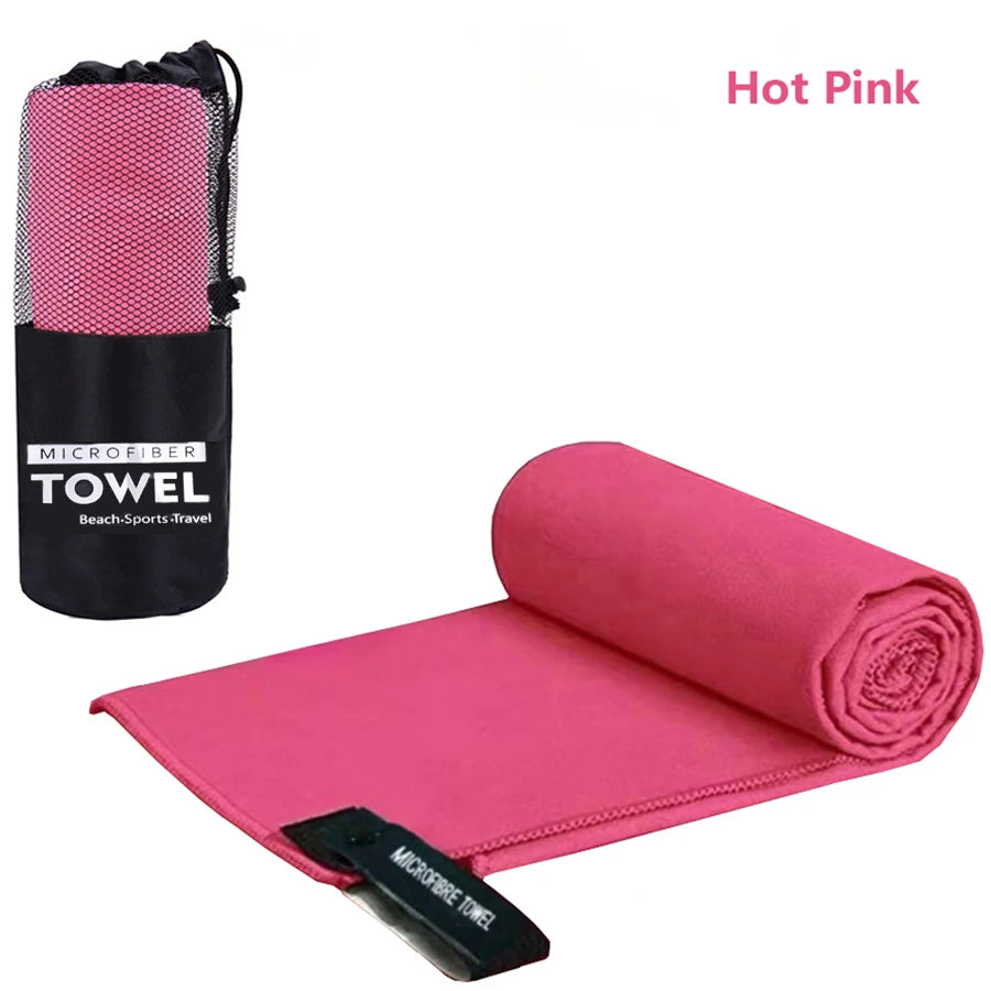 Quick-Drying Camping Hiking Towel 40x80CM Basketball Yoga Gym Fitness Outdoor Riding Running Workout Beach Sports Towels