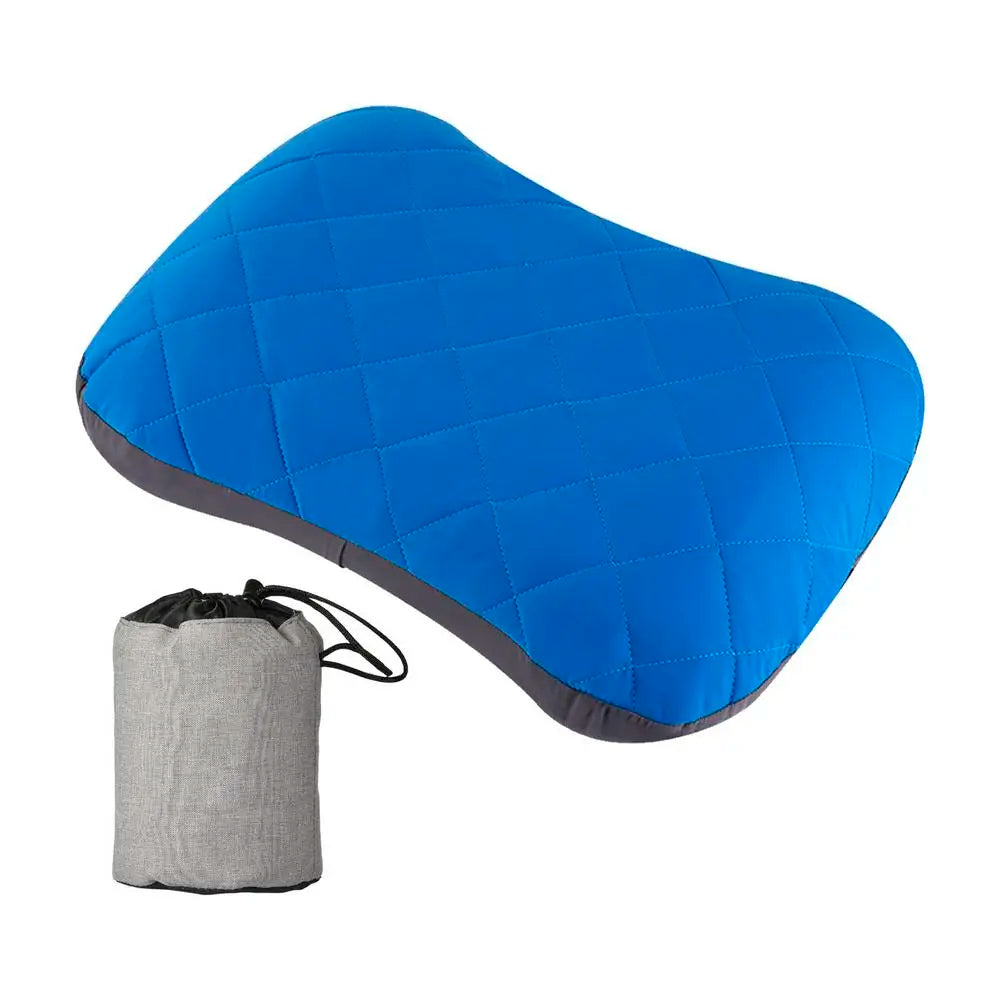 Camping Pillow Ultralight Inflatable Cushion Travel Pillow For Neck Lumbar Support Camping Hiking Square Inflatable Pillows