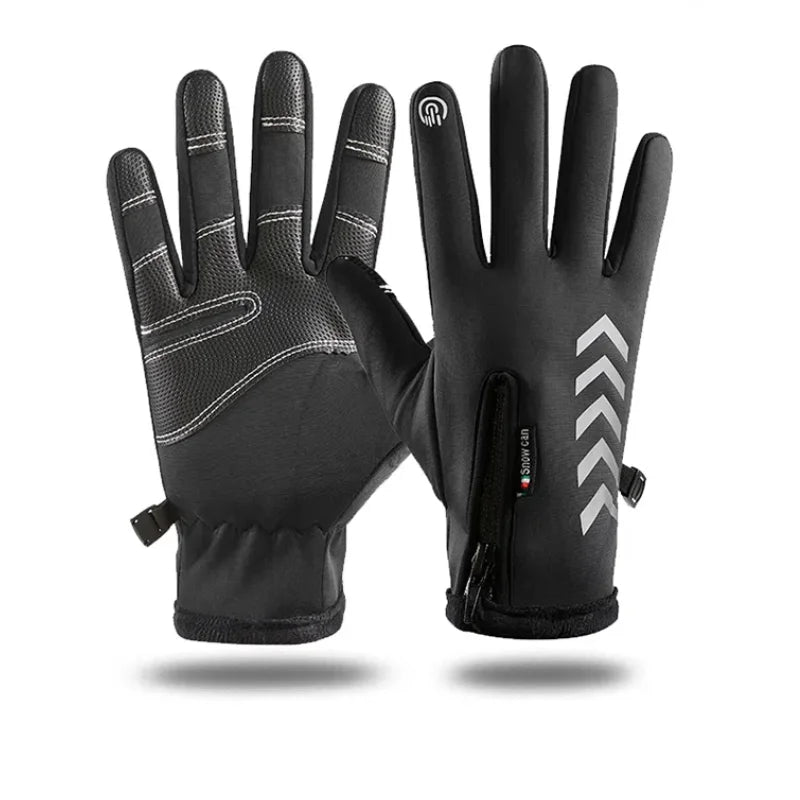 winter gloves men women black work Touch Screen gloves driving gloves men snow fishing waterproof hand warmers gloves gym glove