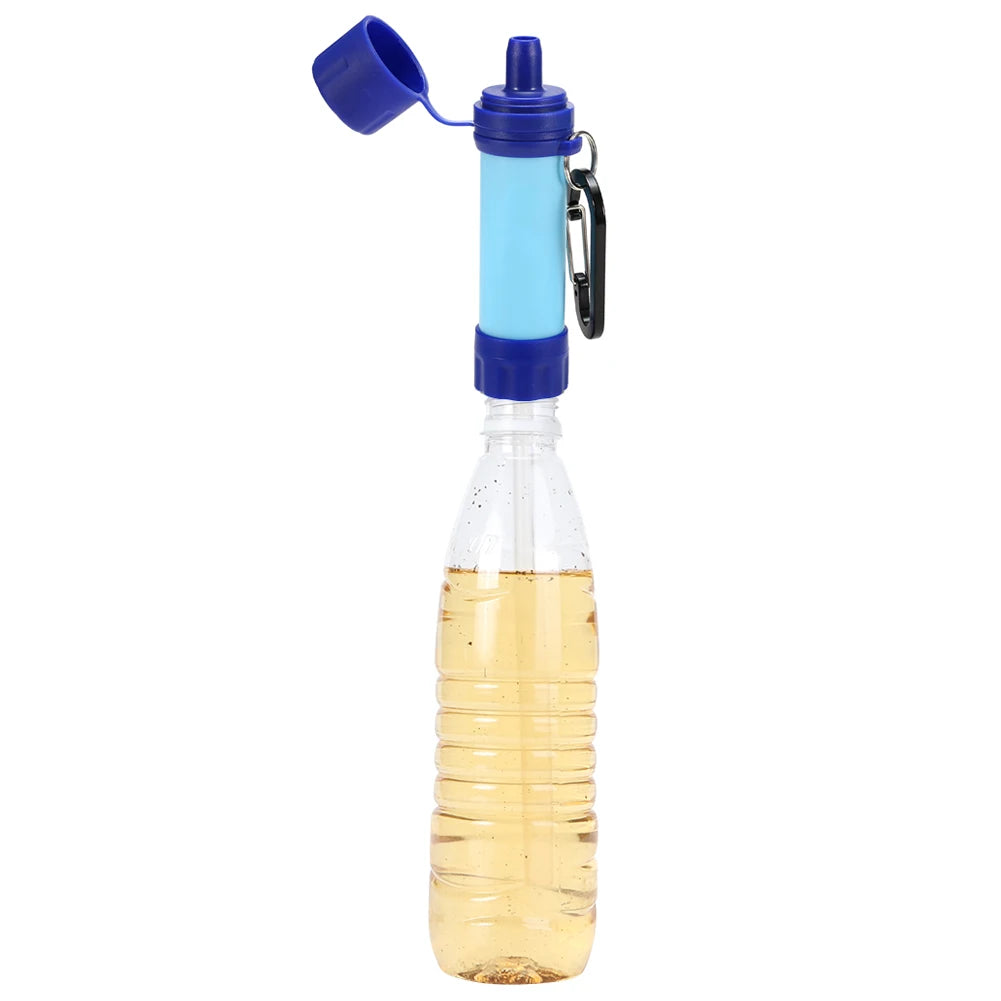 Personal Wild Life Emergency Water Filtering Tools Survival Water Purifier Straw