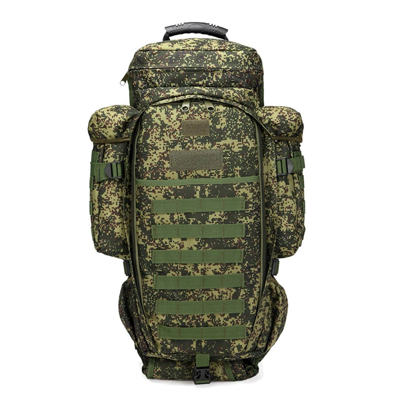 911 Hunting Combined Backpack 60L Large Capacity Multifunction Rifle Rucksacks Men Travel Trekking Tactical Assault Knapsack