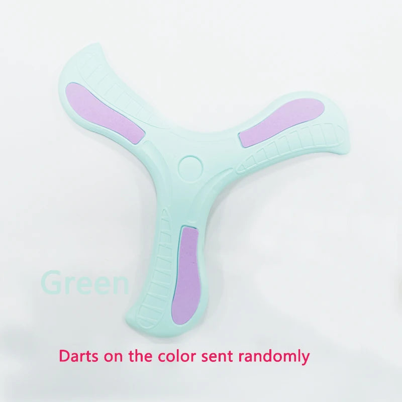 Boomerang Toy Three-leaf Cross Outdoor Flying Disc Games Adult-kids Interactive Sports Toys for Children Decompression Gift