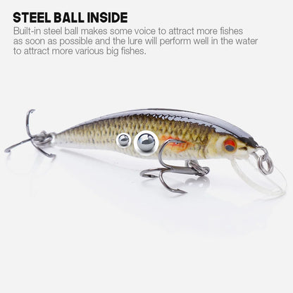 VTAVTA 2g/6g/12g Mini Minnow Wobblers Floating Fishing Lures Minnow Crankbait Artificial Hard Swimbait Fish Lure Pike Wobblers