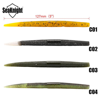 SeaKnight Brand Soft Bait Fishing Lure Artificial Bait for Lake River Fishing Soft Lure Weight: 6.9g 7.4g 8.5g 6Pieces/Bag/Lot