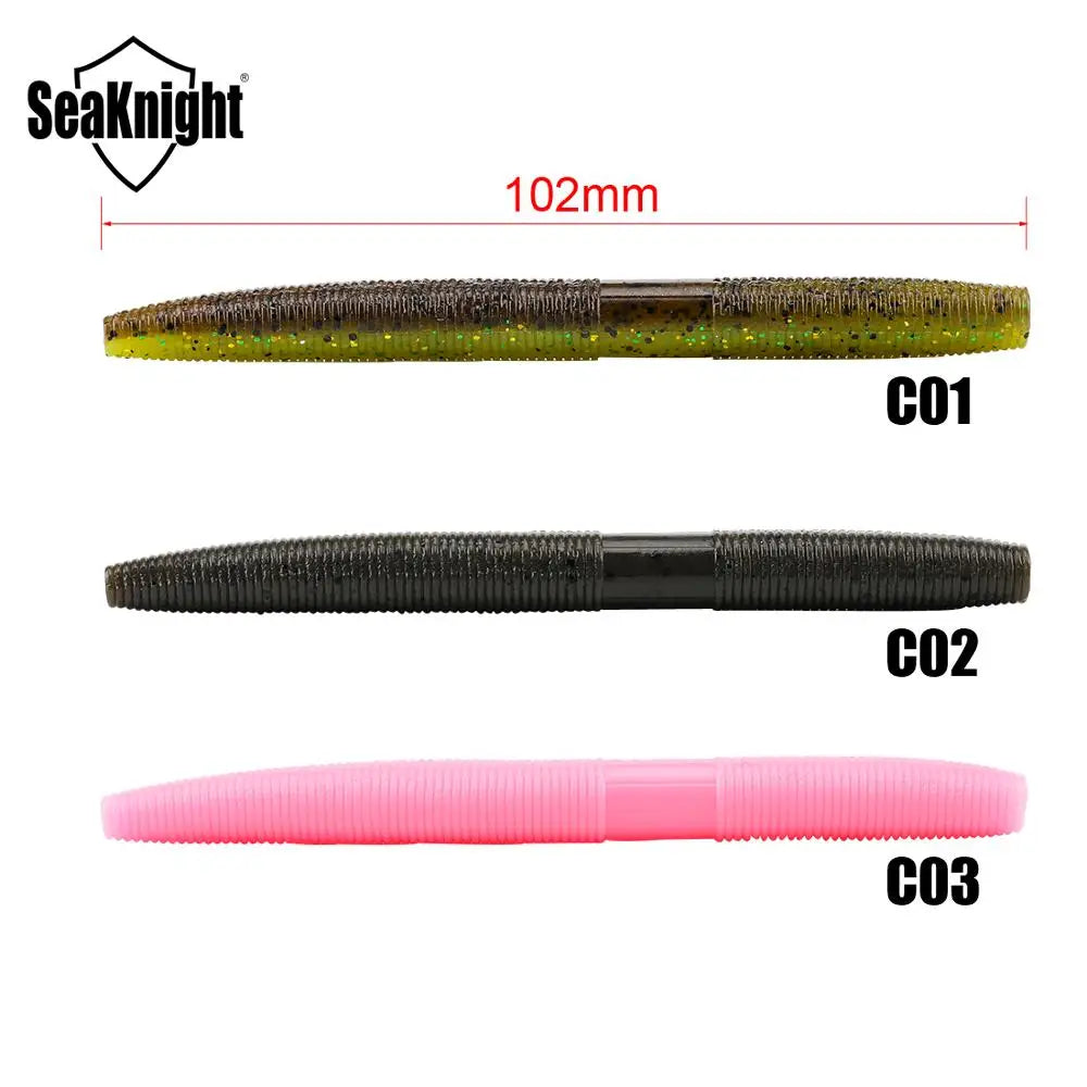 SeaKnight Brand Soft Bait Fishing Lure Artificial Bait for Lake River Fishing Soft Lure Weight: 6.9g 7.4g 8.5g 6Pieces/Bag/Lot