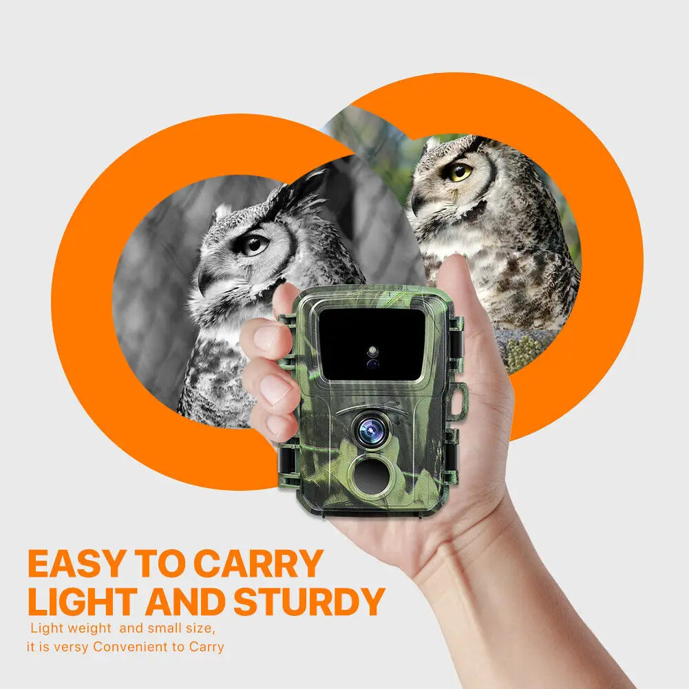Outdoor Mini Trail Hunting Camera 20MP 1080P Wildlife 850nm Night Vision Cameras Wild Hunter Cam Mini600 Photo Trap Surveillance