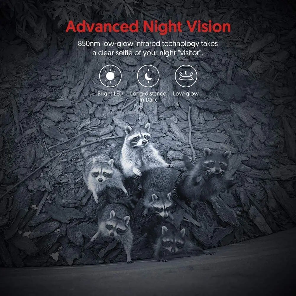 Outdoor Mini Trail Hunting Camera 20MP 1080P Wildlife 850nm Night Vision Cameras Wild Hunter Cam Mini600 Photo Trap Surveillance