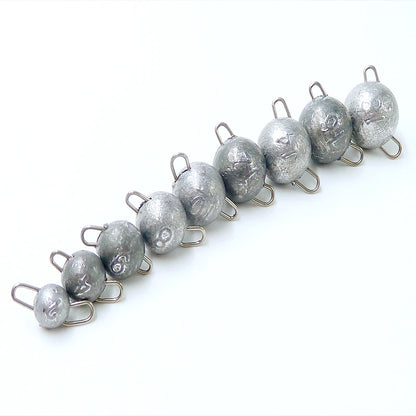 Hook Aggravated Jig Head 2g 4g 6g Deep Water Bullet Weight Soft Lure Baits Fishing Pendant Fishing Tackle