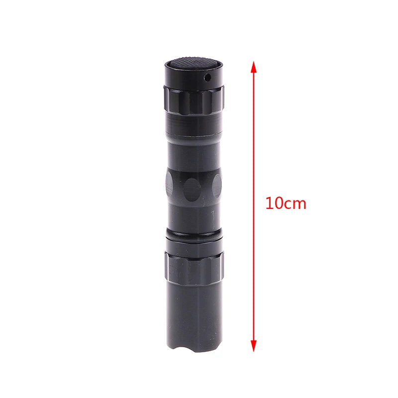 1PC Waterproof Mini LED Flashlight Torch Pocket Light Portable Lantern AA Battery Powerful Led For Hunting Camping Wholesale