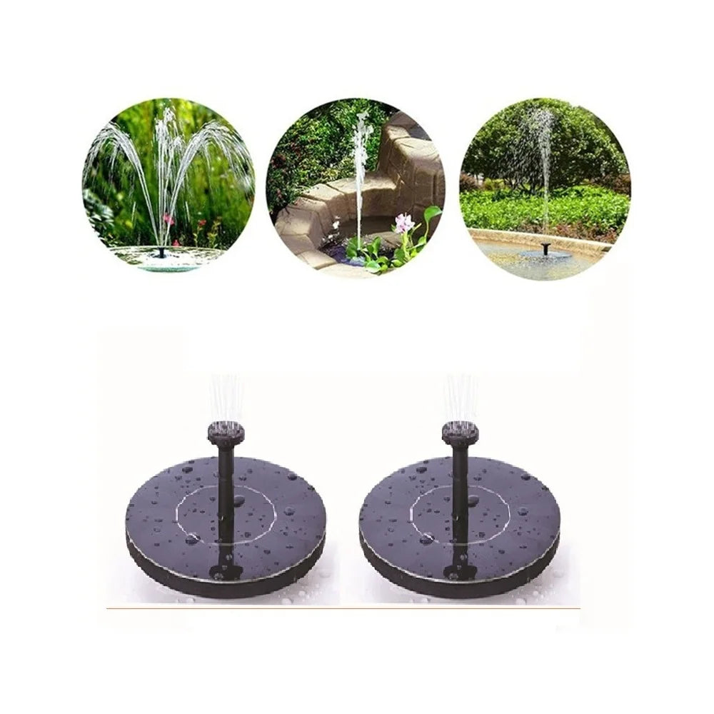 FAIRYSTAR Mini Solar Floating Water Fountain for Garden Pool Pond Decoration Solar Floating Fountain For Garden Yard Pool DECOR