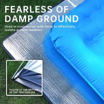 Outdoor Waterproof Mat Double-sided Aluminum Film Floor Mat Waterproof and Antifouling Camping Tent Mat Beach Sand Mat