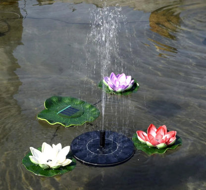 FAIRYSTAR Mini Solar Floating Water Fountain for Garden Pool Pond Decoration Solar Floating Fountain For Garden Yard Pool DECOR