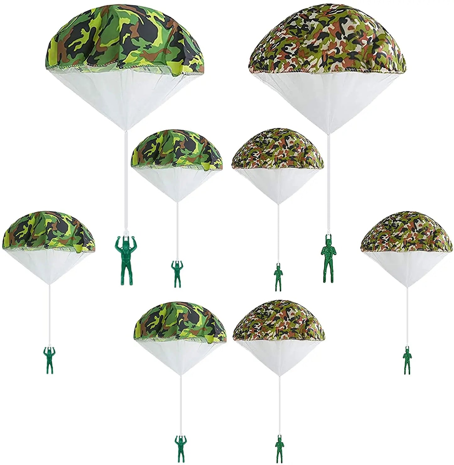Hand Throwing Mini Soldier Camouflag Parachute for Kids Outdoor Toys Game Educational Flying Sport for Children